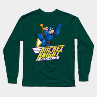 Rocket Knight's Laser Blast Ride Long Sleeve T-Shirt